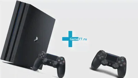 Комплект Sony PlayStation 4 PRO + 2 джойстика-0