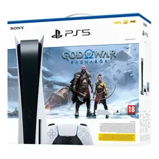 Стационарная игровая приставка Sony PlayStation 5 Disc Edition CFI-1216A + God of War Ragnarok