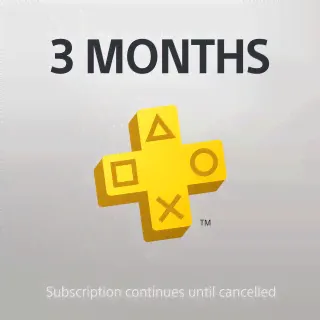 PlayStation Plus 3-Month Subscription