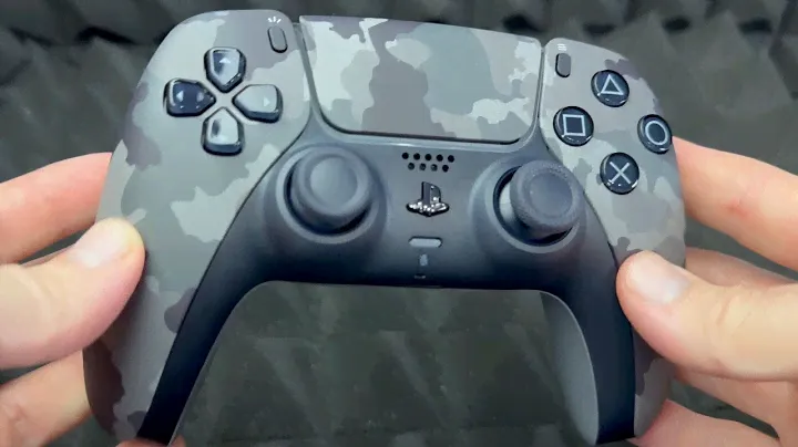 PlayStation 5 DualSense Wireless Controller - Grey Camouflage Unboxing