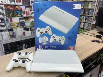 Купить PlayStation 3 Super Slim 12 Gb White+ 2 геймпада [USED]-0