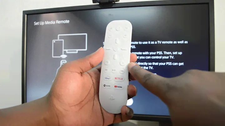 How To Set Up The PS5 Media Remote Control