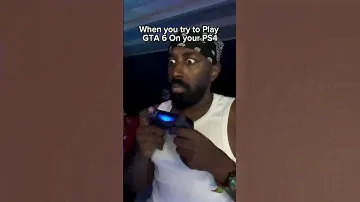 When you play GTA 6 on PS4 🤯 #GTA #GTA6