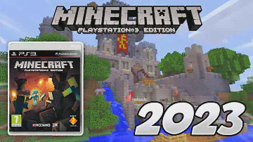 Playing Minecraft PS3 Edition in 2023