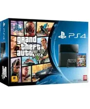Sony PlayStation 4 (500 Gb) Rus Black (Черная) + Grand Theft Auto V (GTA 5)