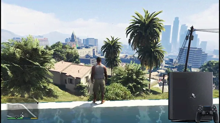 PS4 PRO, GTA 5 GRAPHICS COMPARISON GTA 5, 4K-HDR
