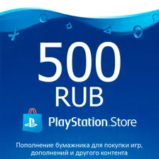 ✅Код пополнения PSN 500 рублей PlayStation Network(RU)