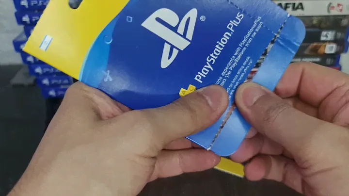 распаковка PlayStation Plus на 12 месяцев 15.09.2021