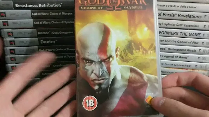 Обзор на небольшую коллекцию дисков для PSP