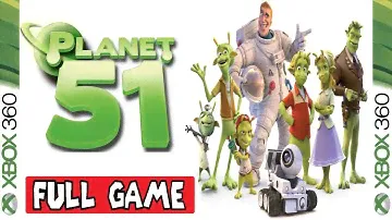 PLANET 51 FULL GAME [XBOX 360] GAMEPLAY WALKTHROUGH - No Commentary