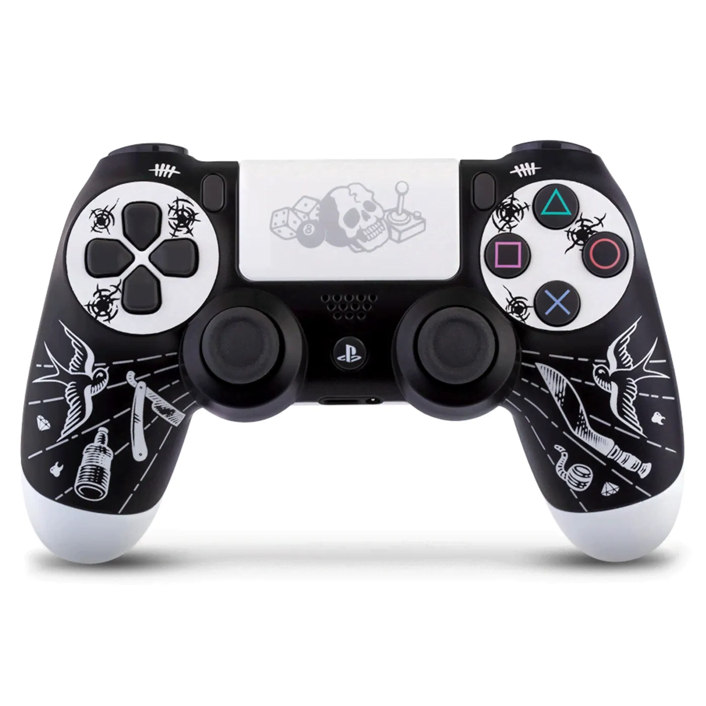 Геймпад для консоли PS4 PlayStation 4 Rainbo DualShock 4 Disgusting men