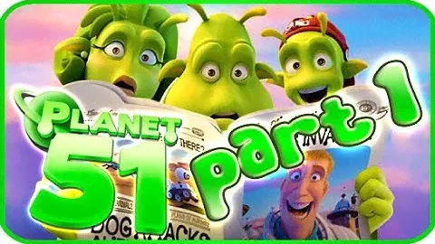 Planet 51 Walkthrough Part 1 (PS3, Xbox 360, Wii) - Movie Game