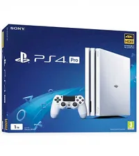 Игровая приставка Sony PlayStation 4 PRO 1TB White (Белая) БУ