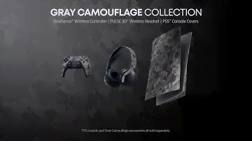 PlayStation 5 Gray Camouflage Collection Trailer